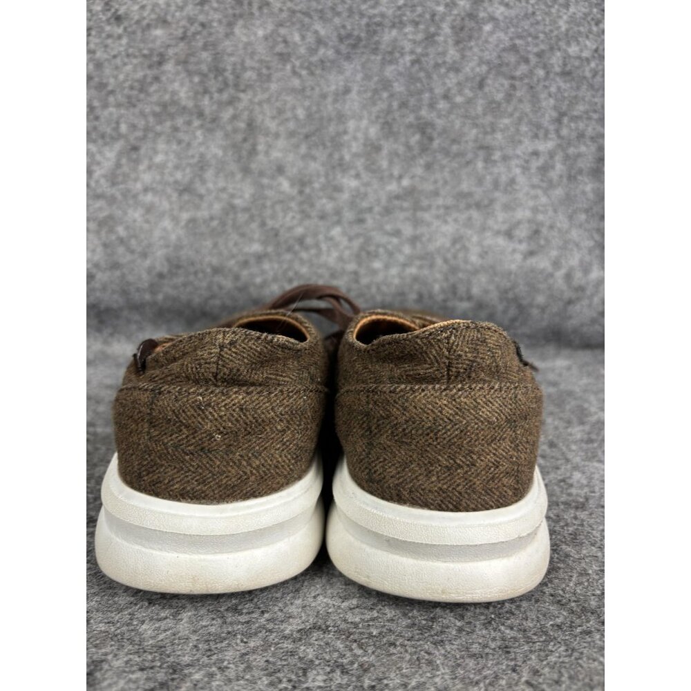 Vans Shoes Mens Size 6.5‎ Brown Tweed UltraCush Lite Lace Up Casual Sneakers - Picture 6 of 9